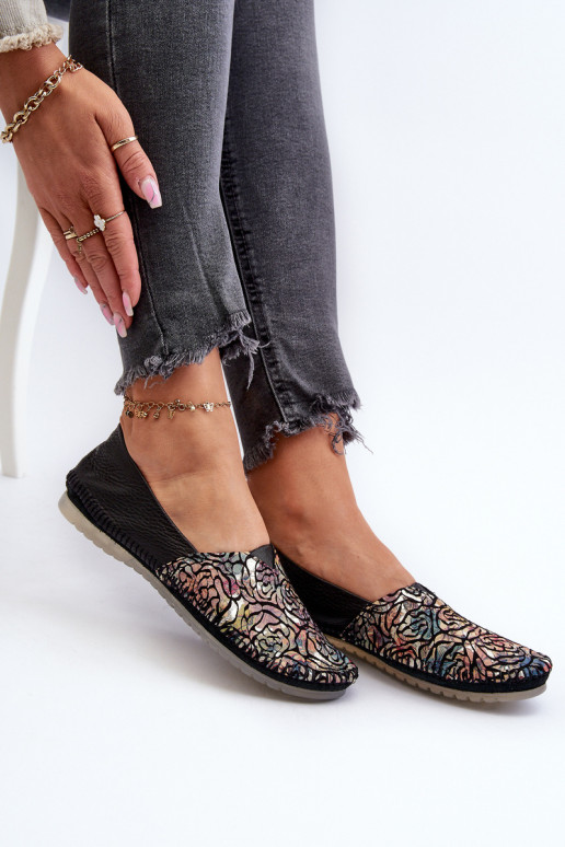 Femenino bailarinas Tiene queciejka 1930B-01 de color negro Femenino bailarinas Tiene queciejka 1930B-01 de color negro