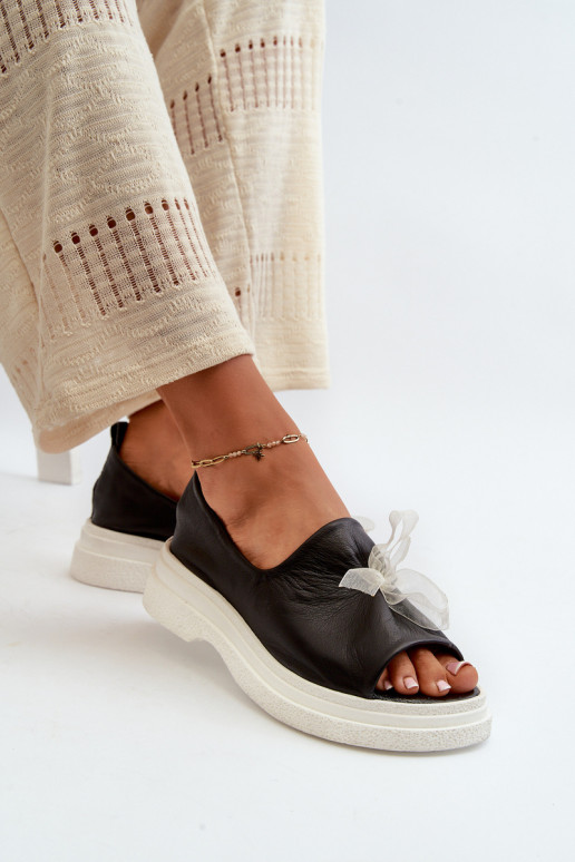 Zazoo 2939 Sandalias de mujer Femenino con cintas de color negro Zazoo 2939 Sandalias de mujer Femenino con cintas de color negro