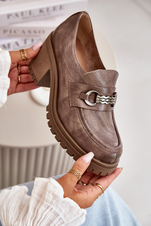 Zazoo 20175 zapatos Femenino con tacones Cuero natural beige Zazoo 20175 zapatos Femenino con tacones Cuero natural beige