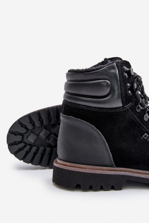 de gamuza calentamiento Botas zapatos Tiene quesculino Big Star OO174643 Hi-Poly System de color negro de gamuza calentamiento Botas zapatos Tiene quesculino Big Star OO174643 Hi-Poly System de color negro