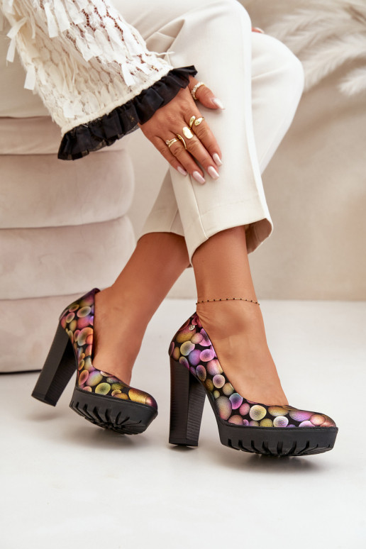 Piel Zapatos con tacones Tiene queciejka 02629-39 Colores diferentes Piel Zapatos con tacones Tiene queciejka 02629-39 Colores diferentes