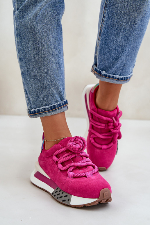 de gamuza Zapatillas modelo zapatos. Femenino con una plataformaGrubym atándosem Artiker 55C0086 color rosa de gamuza Zapatillas modelo zapatos. Femenino con una plataformaGrubym atándosem Artiker 55C0086 color rosa