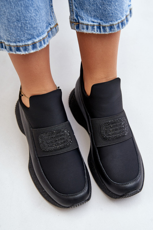 zapatillas con una plataforma Piel de color negro Artiker 55C0035 zapatillas con una plataforma Piel de color negro Artiker 55C0035