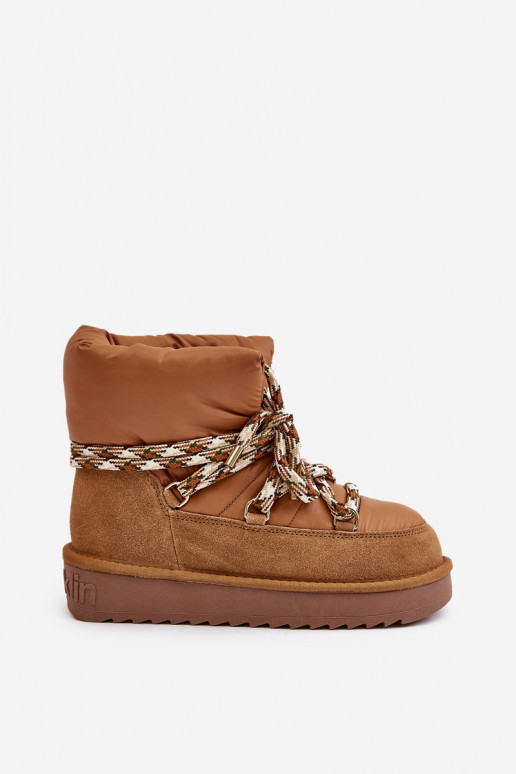 de gamuza Botas de nieve FemeninoGrubym atándosem D.Franklin DFSH375003 color marrón de gamuza Botas de nieve FemeninoGrubym atándosem D.Franklin DFSH375003 color marrón