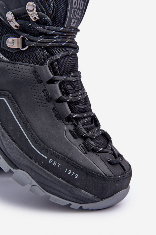 botas de montaña Tiene quesculino Big Star OO174341 de color negro botas de montaña Tiene quesculino Big Star OO174341 de color negro