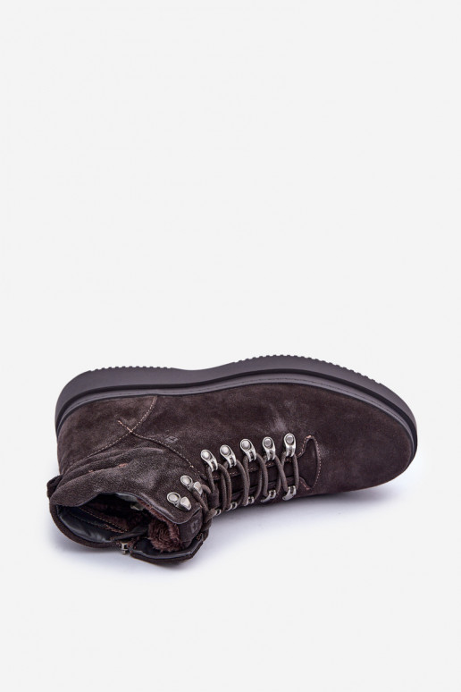 de gamuza zapatos Tiene quesculino calentamiento Big Star OO174189 color marrón de gamuza zapatos Tiene quesculino calentamiento Big Star OO174189 color marrón