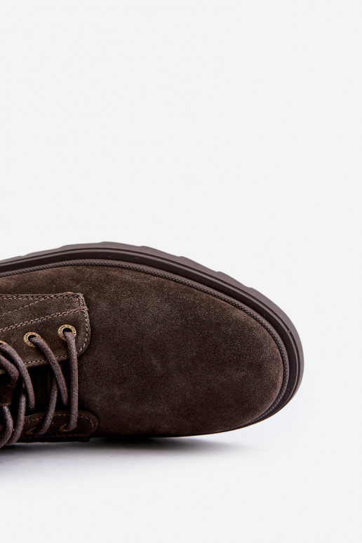 de gamuza calentamiento Botas Tiene quesculino Al castillo Big Star OO174229 color marrón de gamuza calentamiento Botas Tiene quesculino Al castillo Big Star OO174229 color marrón