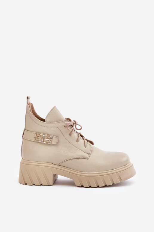 Zazoo 60483 Botas de mujer Con una parte superior baja calentamiento beige Zazoo 60483 Botas de mujer Con una parte superior baja calentamiento beige