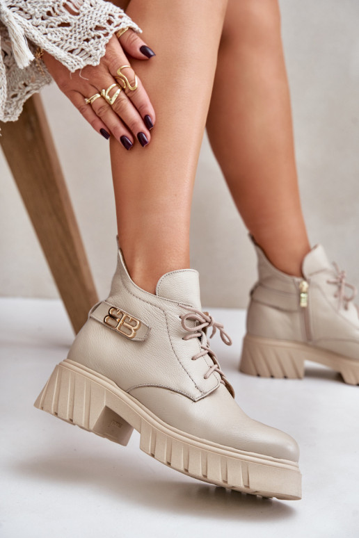 Zazoo 60483 Botas de mujer Con una parte superior baja calentamiento beige Zazoo 60483 Botas de mujer Con una parte superior baja calentamiento beige