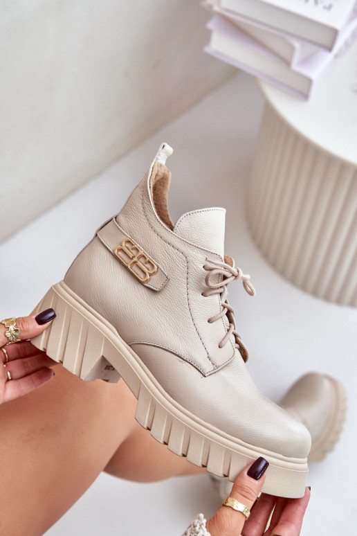 Zazoo 60483 Botas de mujer Con una parte superior baja calentamiento beige Zazoo 60483 Botas de mujer Con una parte superior baja calentamiento beige