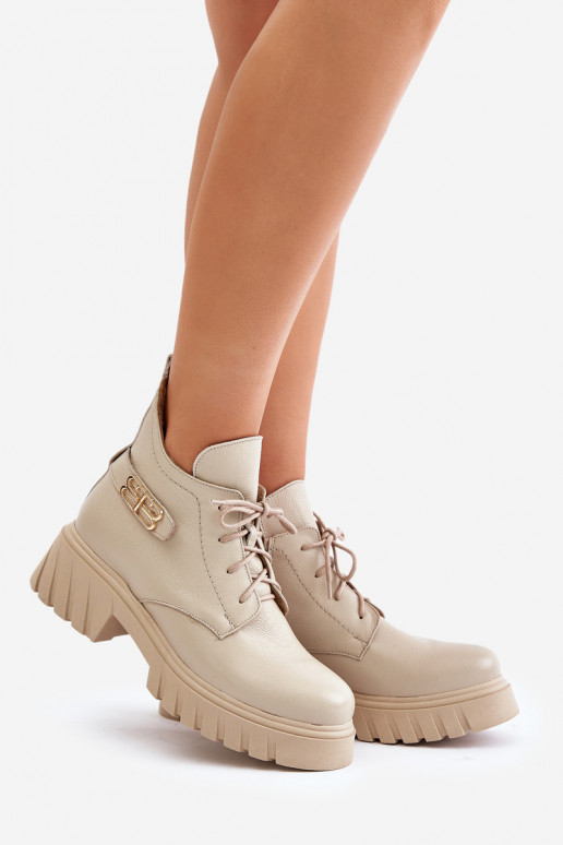 Zazoo 60483 Botas de mujer Con una parte superior baja calentamiento beige Zazoo 60483 Botas de mujer Con una parte superior baja calentamiento beige