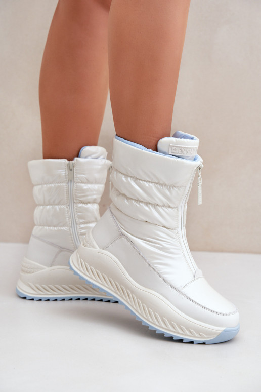 Botas de nieve Femenino Big Star OO274A396 el color blanco Botas de nieve Femenino Big Star OO274A396 el color blanco