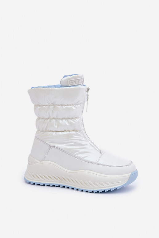 Botas de nieve Femenino Big Star OO274A396 el color blanco Botas de nieve Femenino Big Star OO274A396 el color blanco