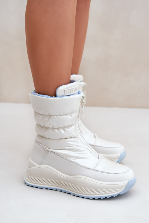 Botas de nieve Femenino Big Star OO274A396 el color blanco Botas de nieve Femenino Big Star OO274A396 el color blanco