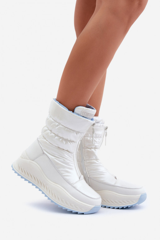 Botas de nieve Femenino Big Star OO274A396 el color blanco Botas de nieve Femenino Big Star OO274A396 el color blanco