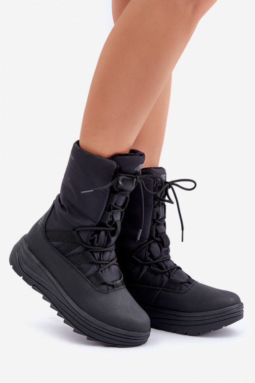 Femenino Botas de nieve INUAOciepliną Primaloft 4F 4FRAEN24FSBSF012 de color negro