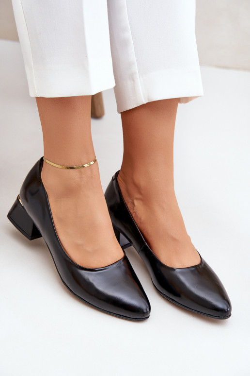 Piel Zapatos LeAski 3118 de color negro Piel Zapatos LeAski 3118 de color negro