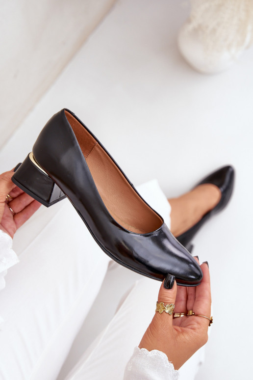 Piel Zapatos LeAski 3118 de color negro Piel Zapatos LeAski 3118 de color negro