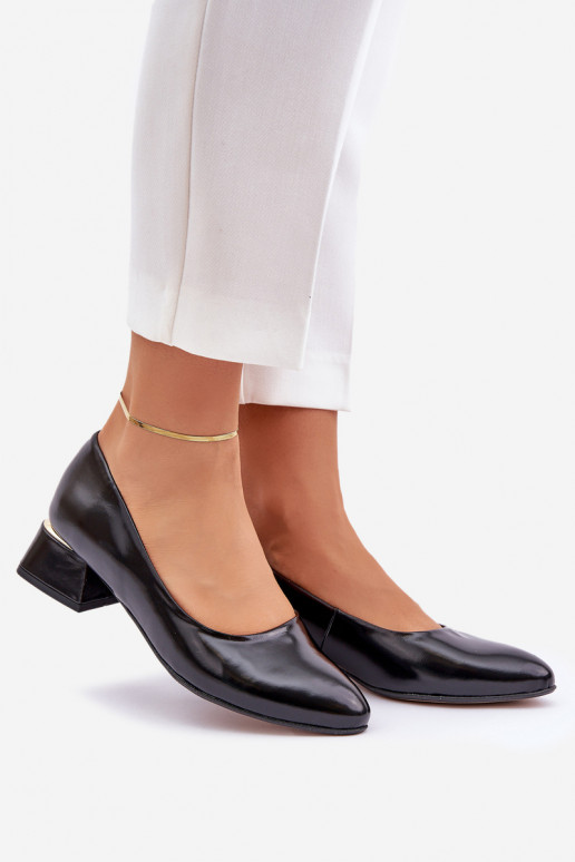 Piel Zapatos LeAski 3118 de color negro Piel Zapatos LeAski 3118 de color negro