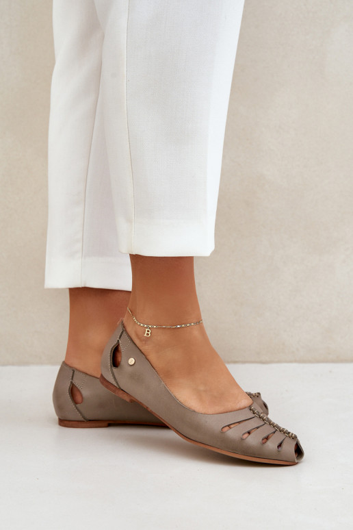 Zazoo 10009 Bailarinas cómodas de piel natural. Femenino beige Zazoo 10009 Bailarinas cómodas de piel natural. Femenino beige