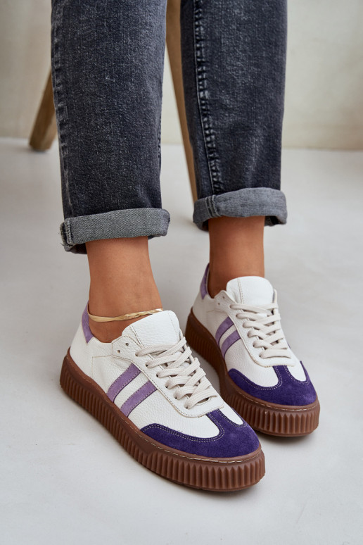 Zazoo N1068S6 Piel Bajo Zapatillas modelo zapatos. Femenino con una plataforma el color blanco Zazoo N1068S6 Piel Bajo Zapatillas modelo zapatos. Femenino con una plataforma el color blanco