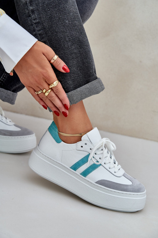 Zazoo N1068S8 Piel Bajo Zapatillas modelo zapatos. Femenino con una plataforma el color blanco Zazoo N1068S8 Piel Bajo Zapatillas modelo zapatos. Femenino con una plataforma el color blanco