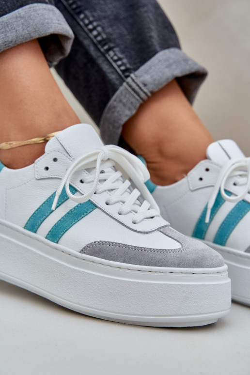 Zazoo N1068S8 Piel Bajo Zapatillas modelo zapatos. Femenino con una plataforma el color blanco Zazoo N1068S8 Piel Bajo Zapatillas modelo zapatos. Femenino con una plataforma el color blanco