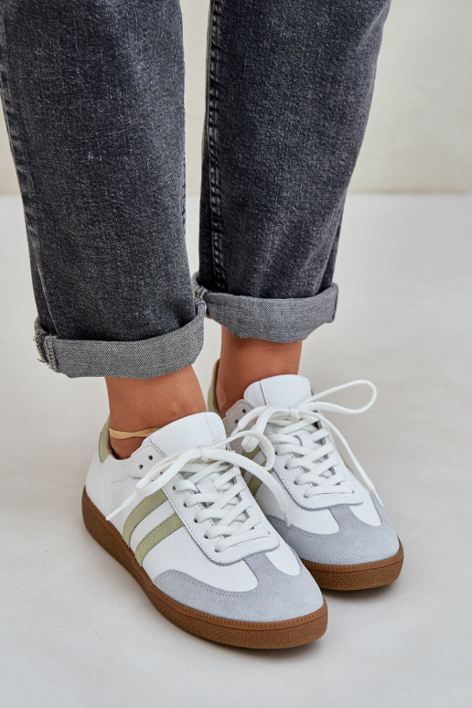 Zazoo N1068 Piel Bajo Zapatillas modelo zapatos. Femenino el color blanco Zazoo N1068 Piel Bajo Zapatillas modelo zapatos. Femenino el color blanco