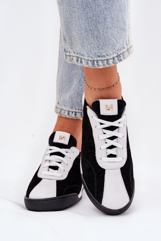 Piel zapatillas Femenino Laura Messi 2935 de color negro Piel zapatillas Femenino Laura Messi 2935 de color negro