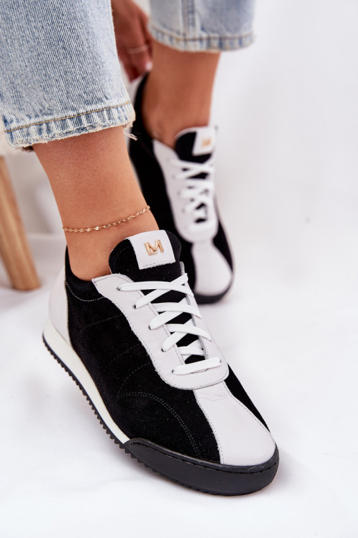 Piel zapatillas Femenino Laura Messi 2935 de color negro Piel zapatillas Femenino Laura Messi 2935 de color negro