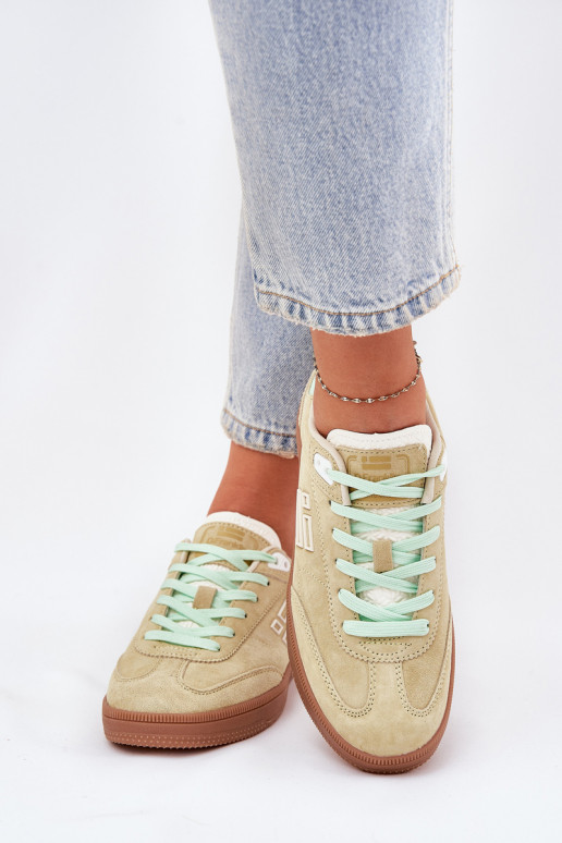 de gamuza zapatillas Zapatillas modelo zapatos. Femenino D.Franklin DFSH387005 Caliza de gamuza zapatillas Zapatillas modelo zapatos. Femenino D.Franklin DFSH387005 Caliza