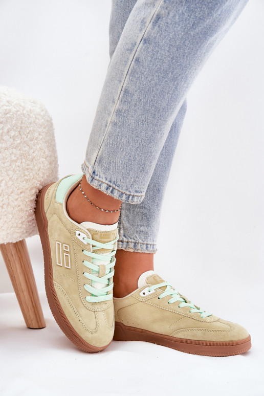 de gamuza zapatillas Zapatillas modelo zapatos. Femenino D.Franklin DFSH387005 Caliza de gamuza zapatillas Zapatillas modelo zapatos. Femenino D.Franklin DFSH387005 Caliza