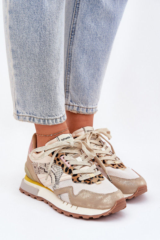 Zapatillas modelo zapatos. zapatillas Femenino D.Franklin DFSH378006 color dorado Zapatillas modelo zapatos. zapatillas Femenino D.Franklin DFSH378006 color dorado