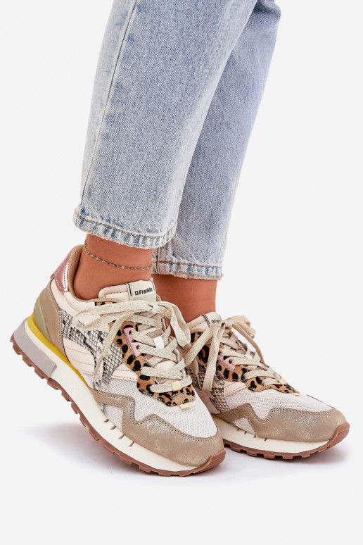 Zapatillas modelo zapatos. zapatillas Femenino D.Franklin DFSH378006 color dorado Zapatillas modelo zapatos. zapatillas Femenino D.Franklin DFSH378006 color dorado