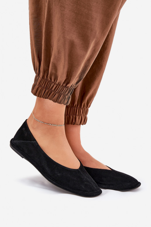 Bailarinas de ante Femenino Big Star RR274080 de color negro Bailarinas de ante Femenino Big Star RR274080 de color negro