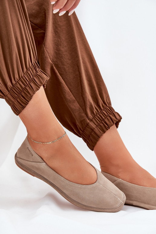 Bailarinas de ante Femenino Big Star RR274082 beige Bailarinas de ante Femenino Big Star RR274082 beige