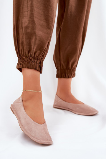 Bailarinas de ante Femenino Big Star RR274081 color rosa