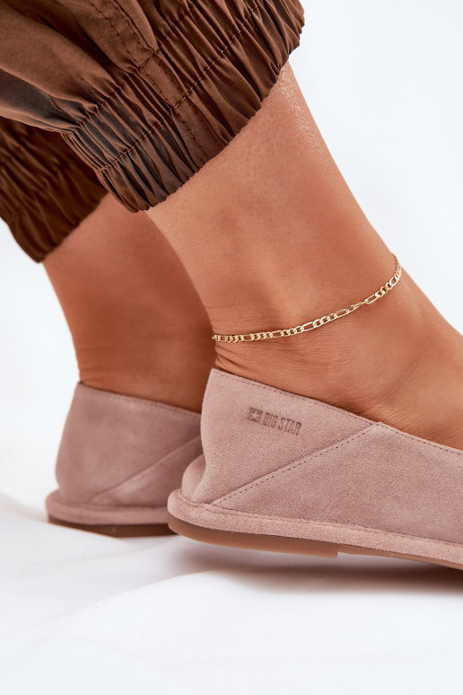 Bailarinas de ante Femenino Big Star RR274081 color rosa Bailarinas de ante Femenino Big Star RR274081 color rosa