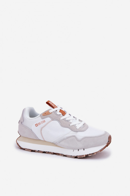 de gamuza  zapatillas Femenino Big Star RR274235 HI-POLY SYSTEM beige de gamuza  zapatillas Femenino Big Star RR274235 HI-POLY SYSTEM beige