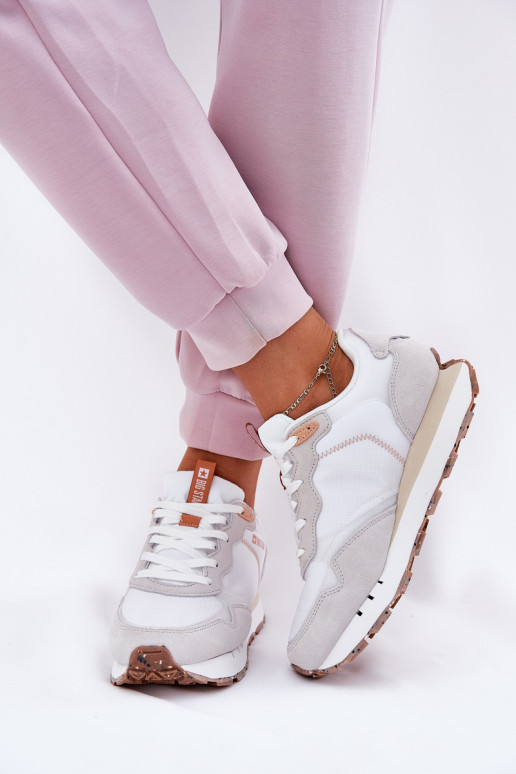 de gamuza  zapatillas Femenino Big Star RR274235 HI-POLY SYSTEM beige de gamuza  zapatillas Femenino Big Star RR274235 HI-POLY SYSTEM beige