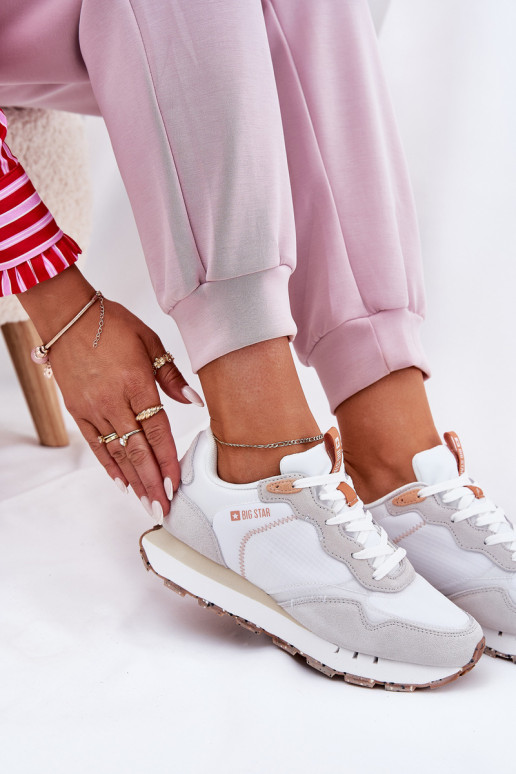 de gamuza  zapatillas Femenino Big Star RR274235 HI-POLY SYSTEM beige de gamuza  zapatillas Femenino Big Star RR274235 HI-POLY SYSTEM beige