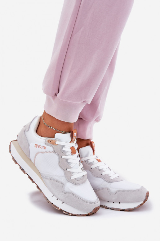 de gamuza  zapatillas Femenino Big Star RR274235 HI-POLY SYSTEM beige de gamuza  zapatillas Femenino Big Star RR274235 HI-POLY SYSTEM beige