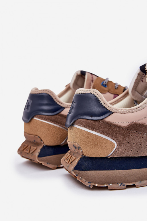 de gamuza Zapatillas modelo zapatos. Tiene quesculino con una plataforma Big Star RR174475 Hi-Poly System beige de gamuza Zapatillas modelo zapatos. Tiene quesculino con una plataforma Big Star RR174475 Hi-Poly System beige