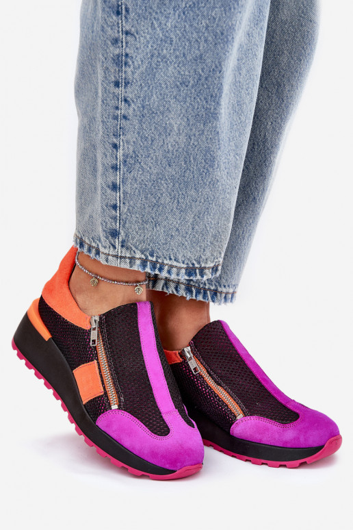 Zapatos modelo Sneakers de piel. Tiene queciejka 06853-15 de color negro Zapatos modelo Sneakers de piel. Tiene queciejka 06853-15 de color negro