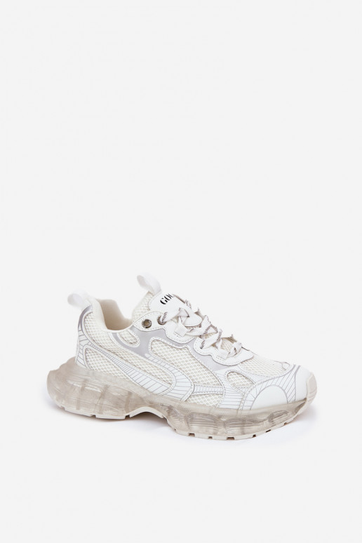 Piel Zapatillas modelo zapatos. Femenino GOE RR2N4083 beige