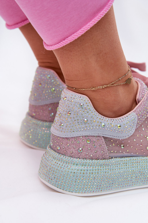 Decorado Zapatillas modelo zapatos. con una plataforma GOE RR2N4009 Colores diferentes