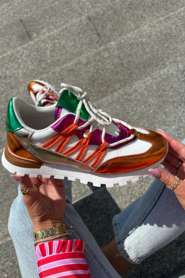 Zapatillas de cuero para mujeres Artiker 56C1737 de varios colores