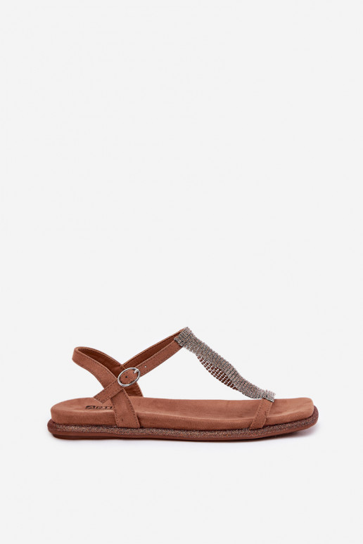 isósceles Estilo elegante Sandalias de mujer con ojos brillantes Artiker 56C1365 color marrón isósceles Estilo elegante Sandalias de mujer con ojos brillantes Artiker 56C1365 color marrón