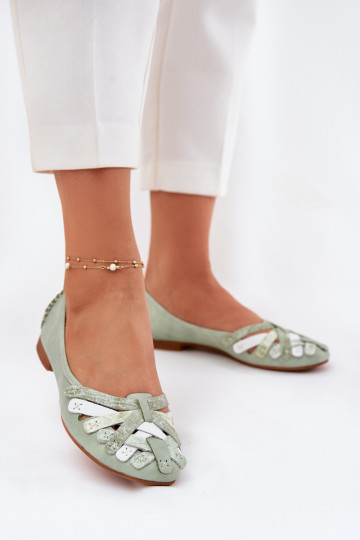 Bailarinas para mujeres Tai turiciejka 01358-50 menta 2