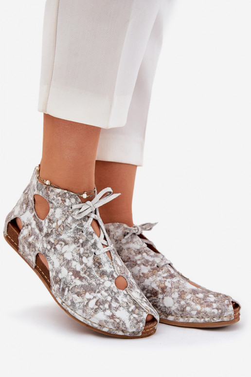 Estampado Piel Botas Tiene queciejka 03426-46 Blanco-beige Estampado Piel Botas Tiene queciejka 03426-46 Blanco-beige